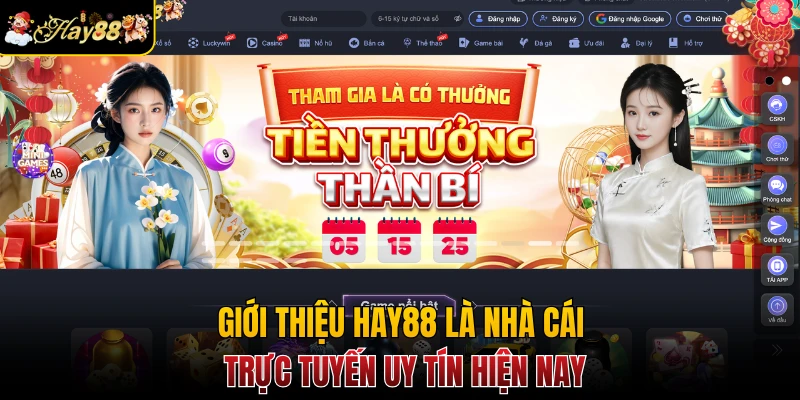 Giới thiệu Hay88 là nhà cái trực tuyến uy tín hiện nay