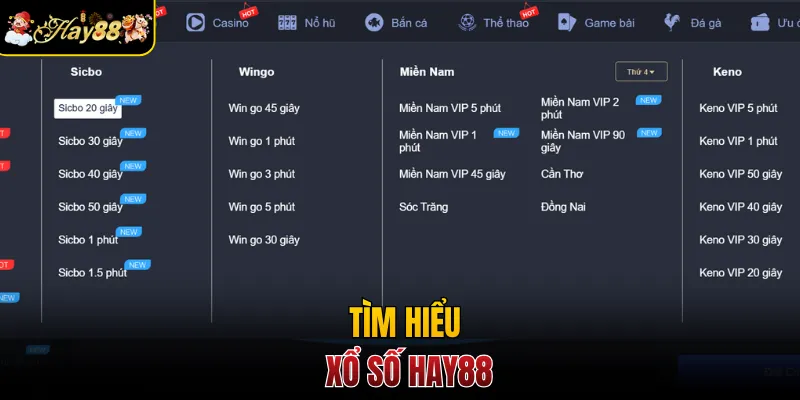 Tìm hiểu xổ số Hay88